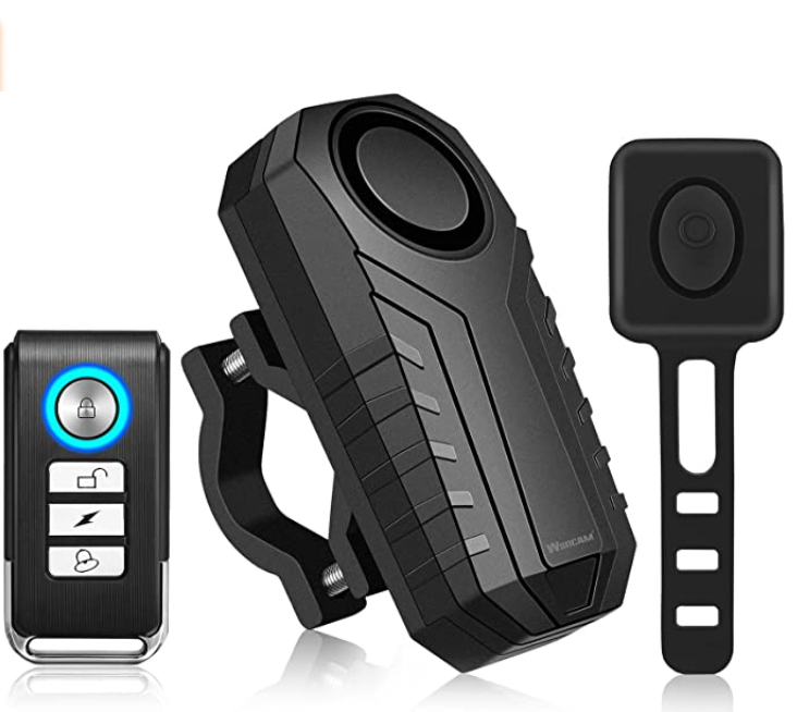 Wireless 113 decibel Horn and Vibration Sensor Alarm