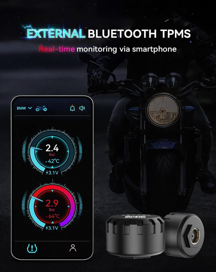 Bluetooth Tire Pressure Monitor System