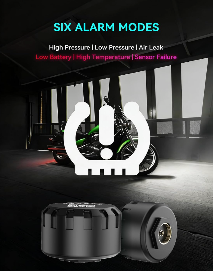 Bluetooth Tire Pressure Monitor System